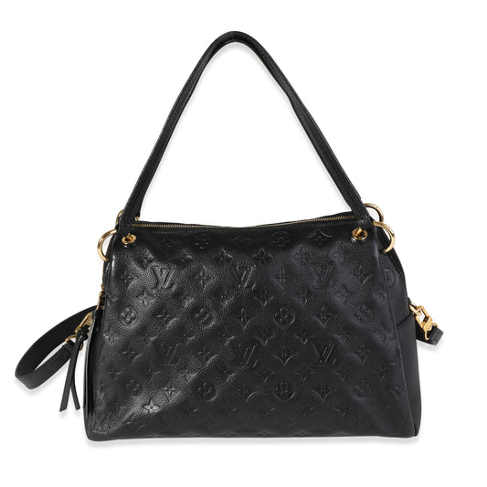 Louis Vuitton Louis Vuitton Black Monogram Empreinte Ponthieu PM