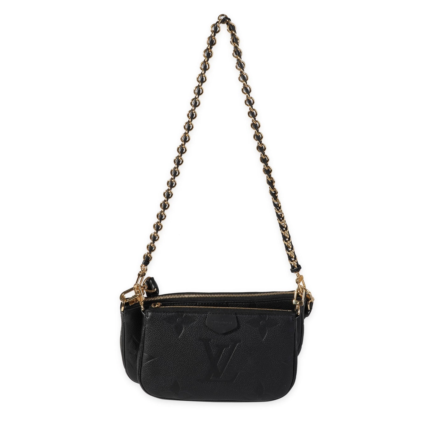 Louis Vuitton Louis Vuitton Black Monogram Empreinte Multi-Pochette Accessoires