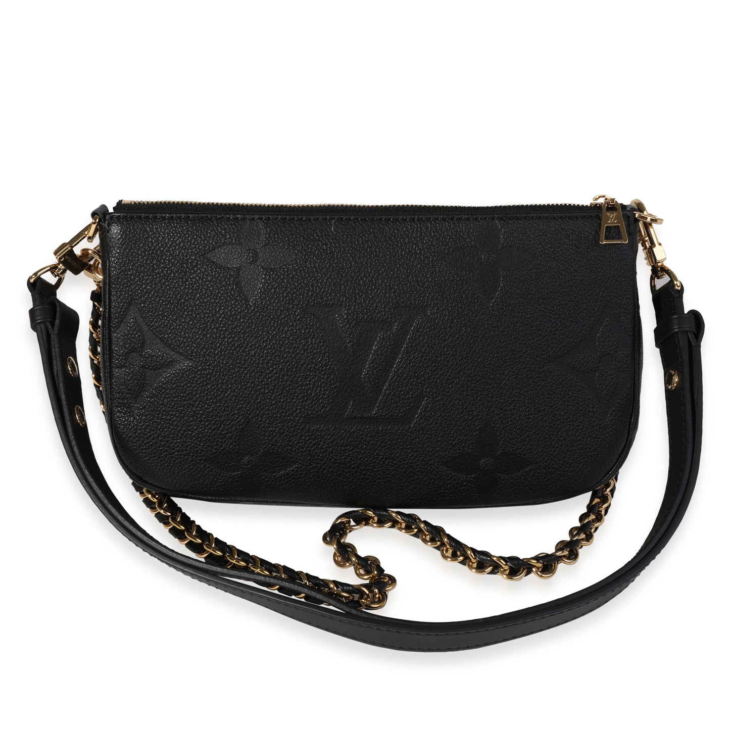 Louis Vuitton Louis Vuitton Black Monogram Empreinte Multi-Pochette Accessoires