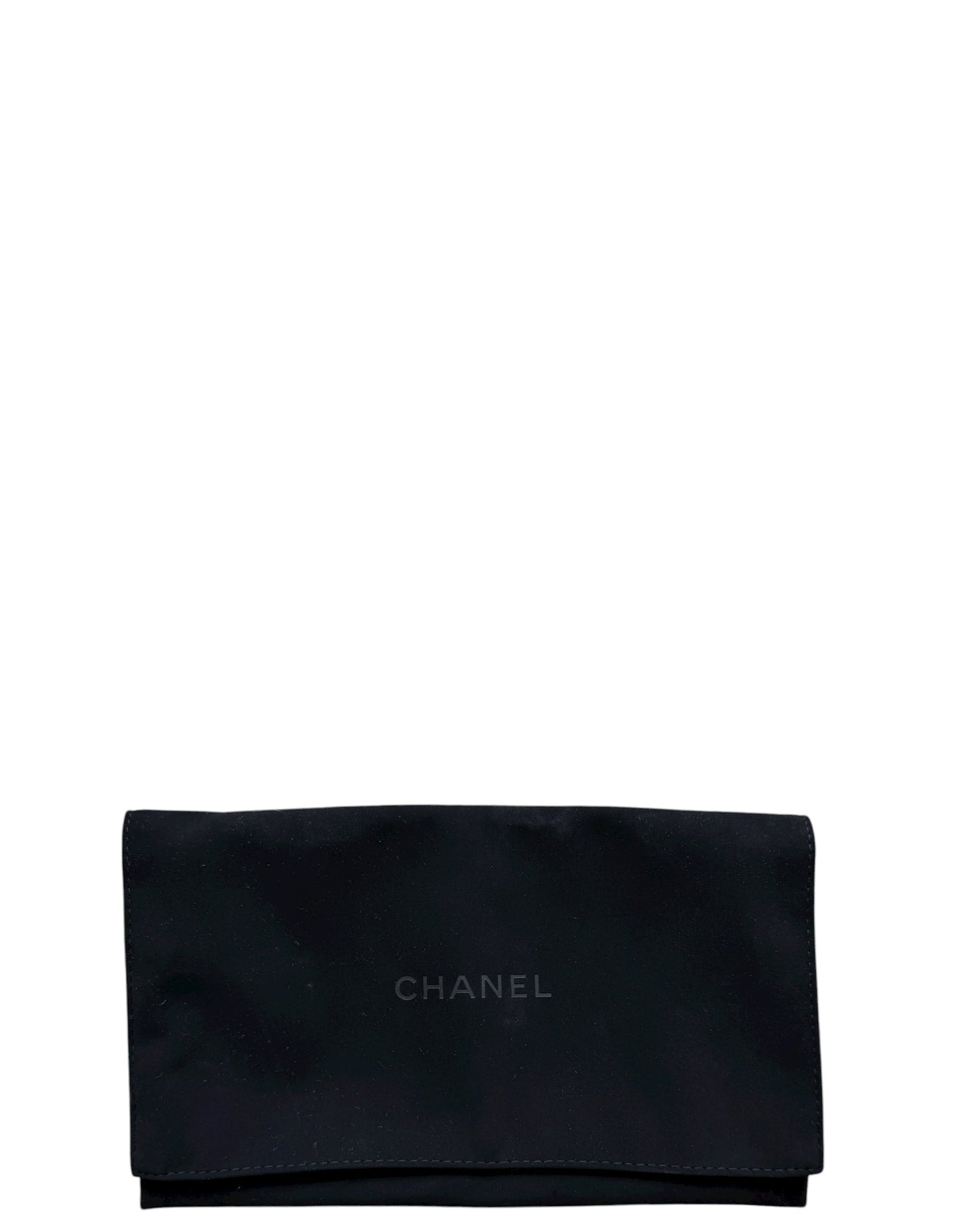 Chanel Black Lambskin Quilted Pearl Top Handle Bag