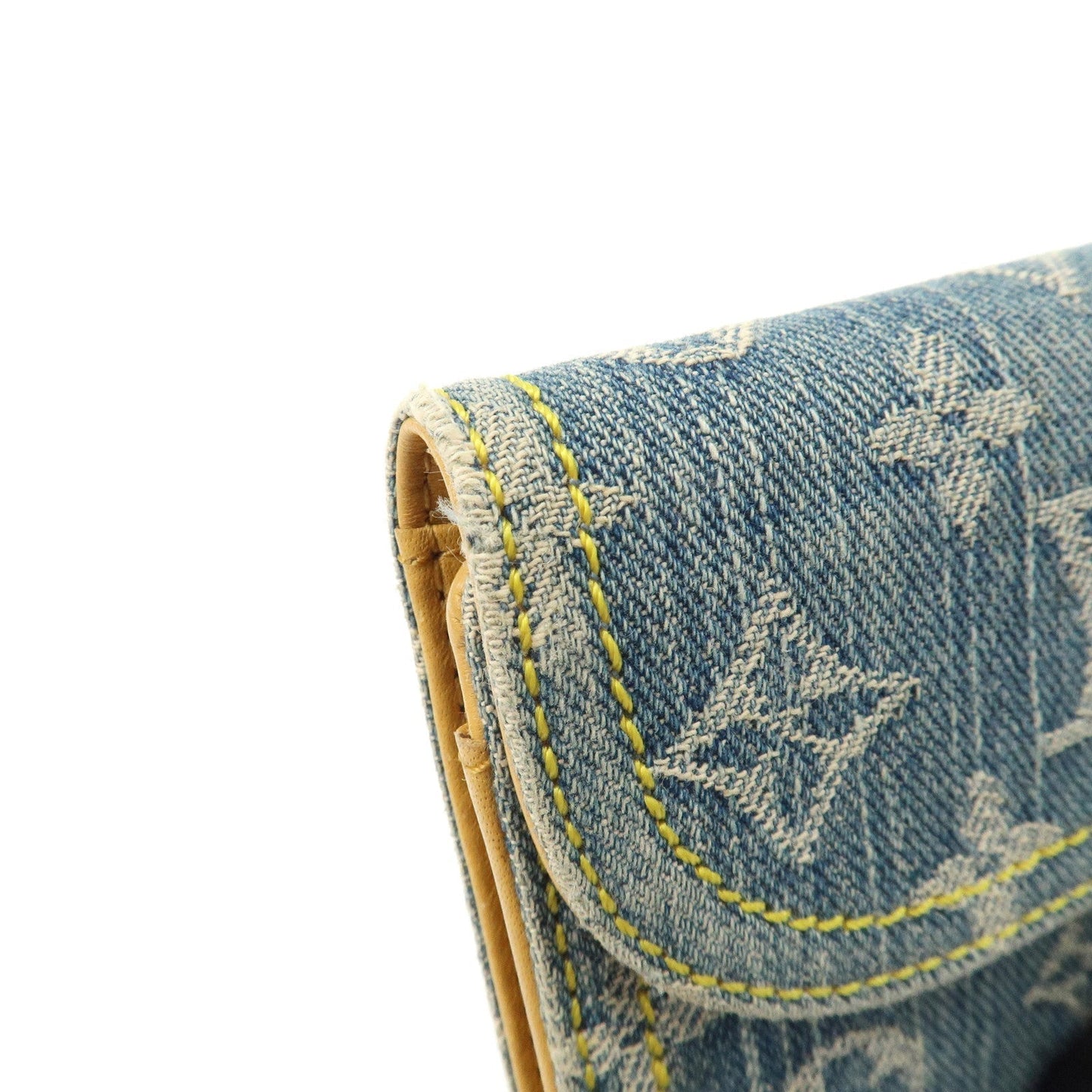 Louis Vuitton Monogram Denim Portefeuille Amelia Wallet M95511