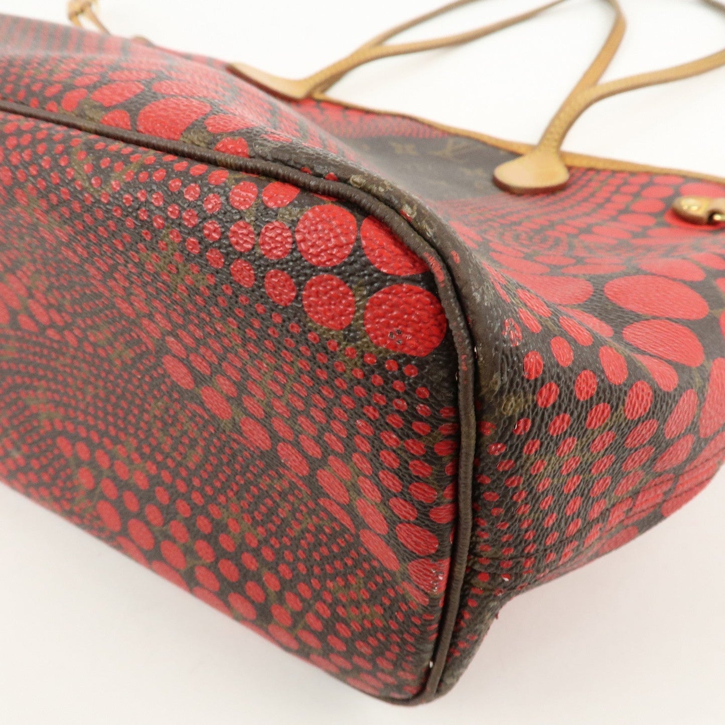 Louis Vuitton Rouge Pumpkin Dots Yayoi Kusama Neverfull MM M40686