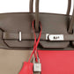 Hermes Limited Edition Tricolour Rose Jaipur, Argile and Etoupe Birkin 35.