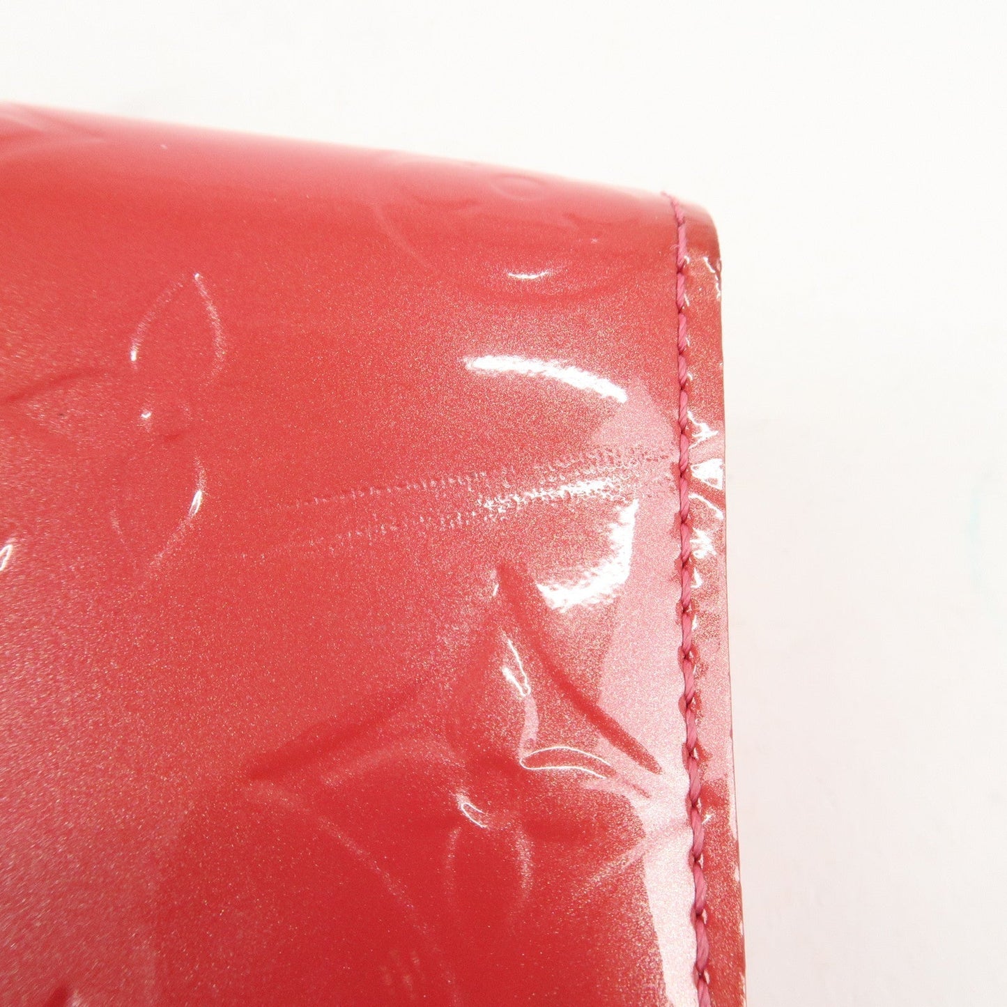 Louis Vuitton Monogram Vernis Portefeuille Sarah Framboise M9140F