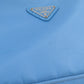 Prada Re-Edition 2000 Nylon Leather Hand Bag Light Blue 1NE515