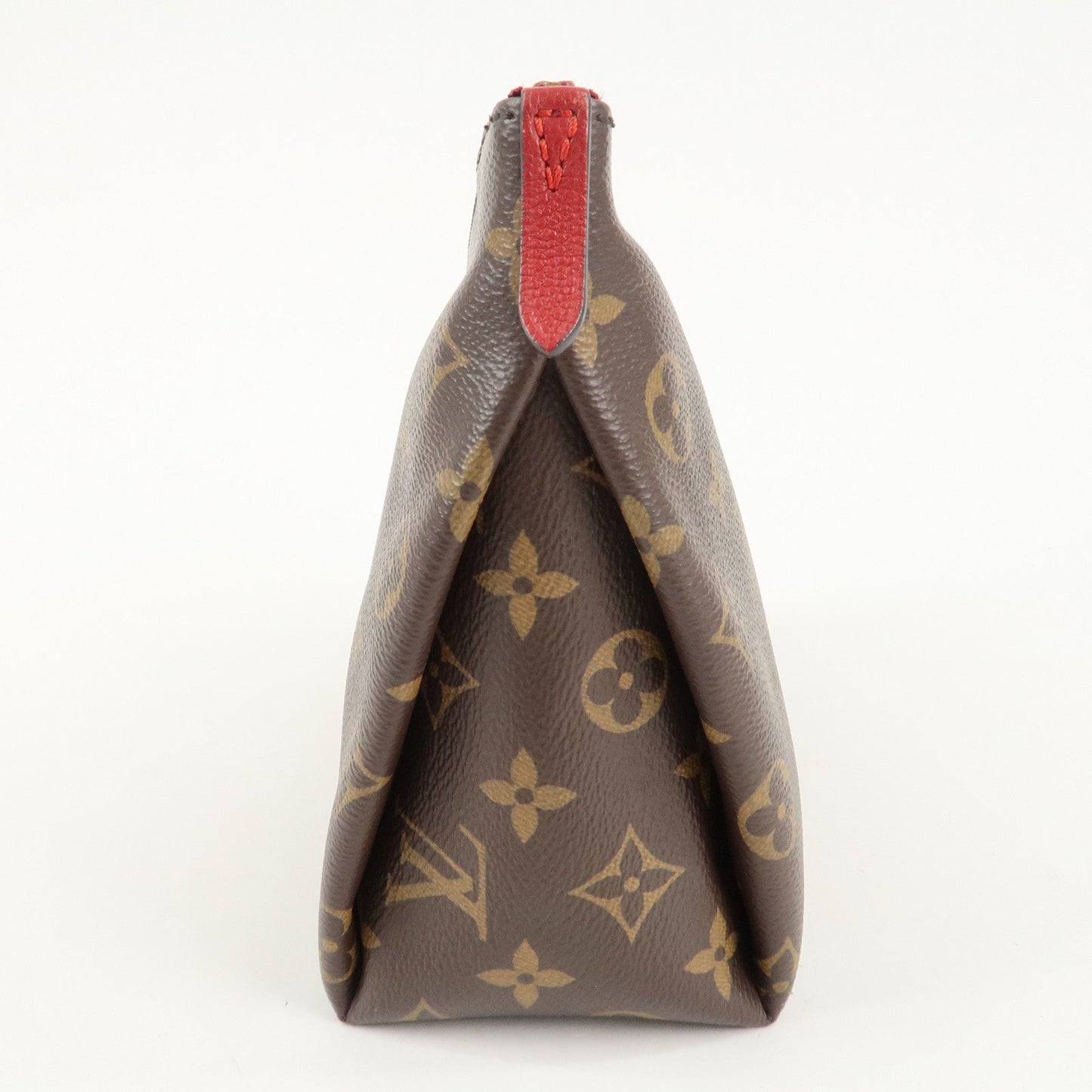 Louis Vuitton Monogram Pallas Beauty Case Brown Red M64123