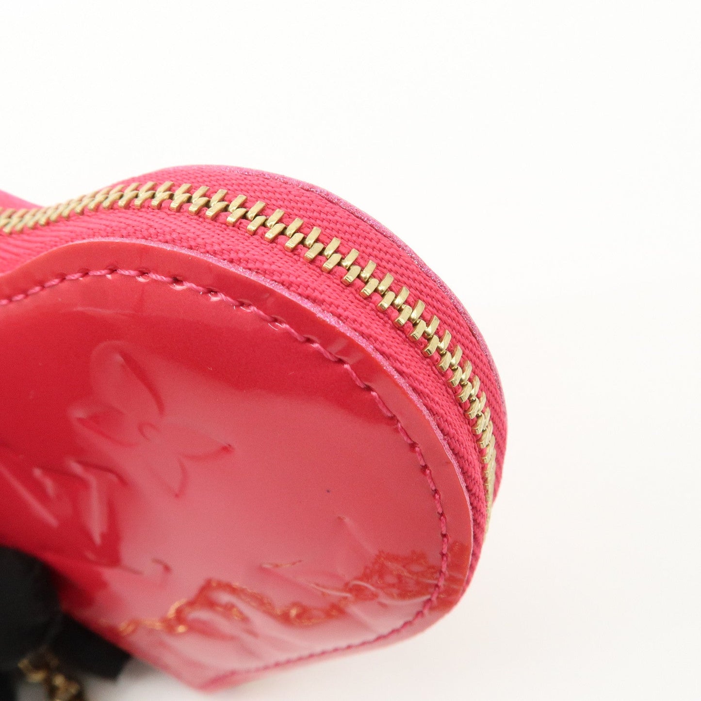 Louis Vuitton Monogram Vernis Porte Monnaie Coeur Coin Case M93657