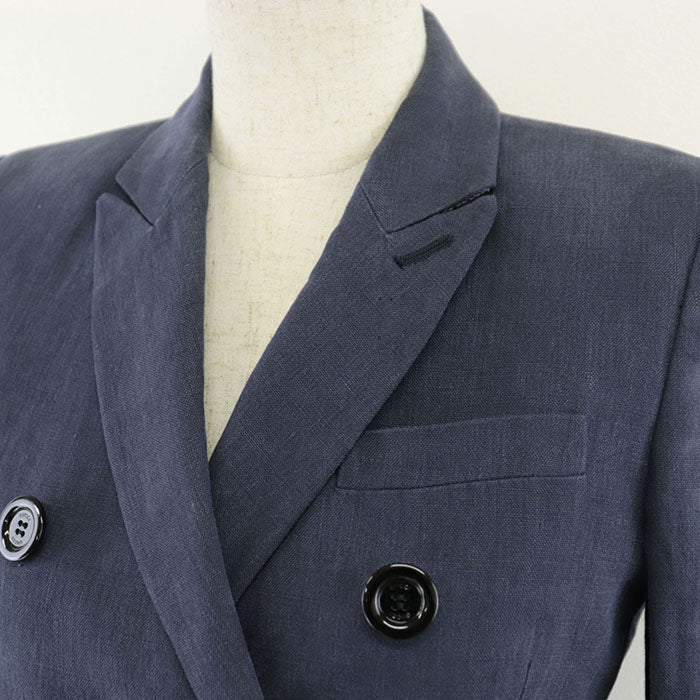 Gucci Double Breasted 100% Linen Jacket