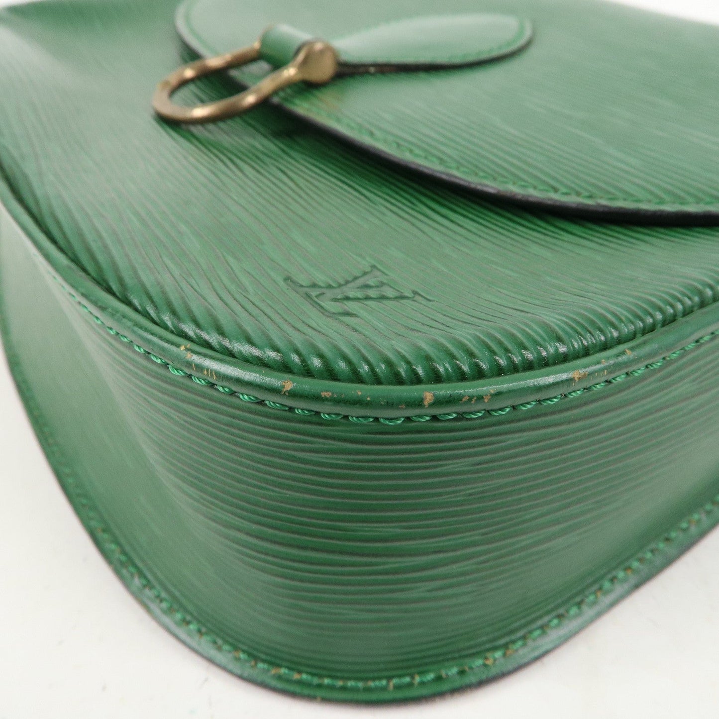 Louis Vuitton Epi Saint Cloud Shoulder Bag Green M52194