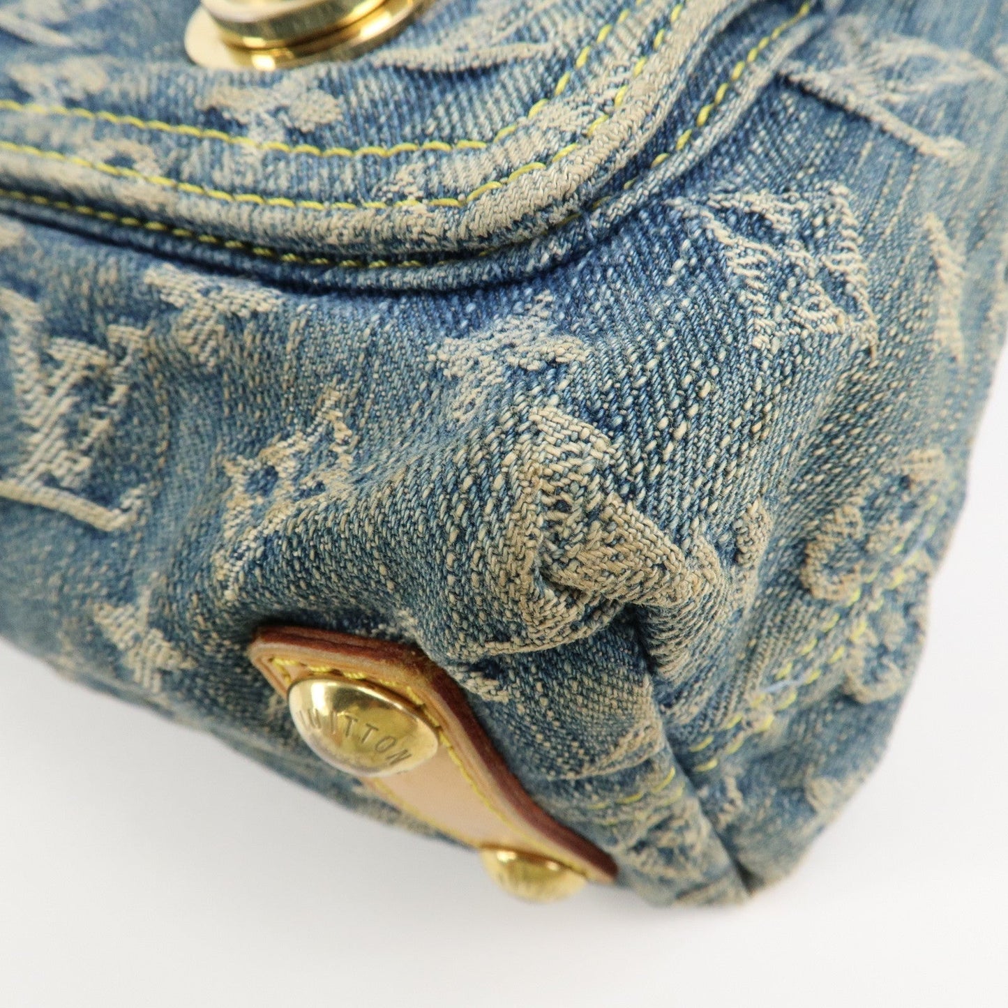 Louis Vuitton Monogram Denim Baggy PM 2Way Shoulder Bag M95049