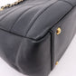 CHANEL Chocolate Bar Lamb Skin Chain Tote Bag Black A17859