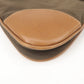 Prada Logo Nylon Leather Shoulder Bag Brown Khaki BT0505