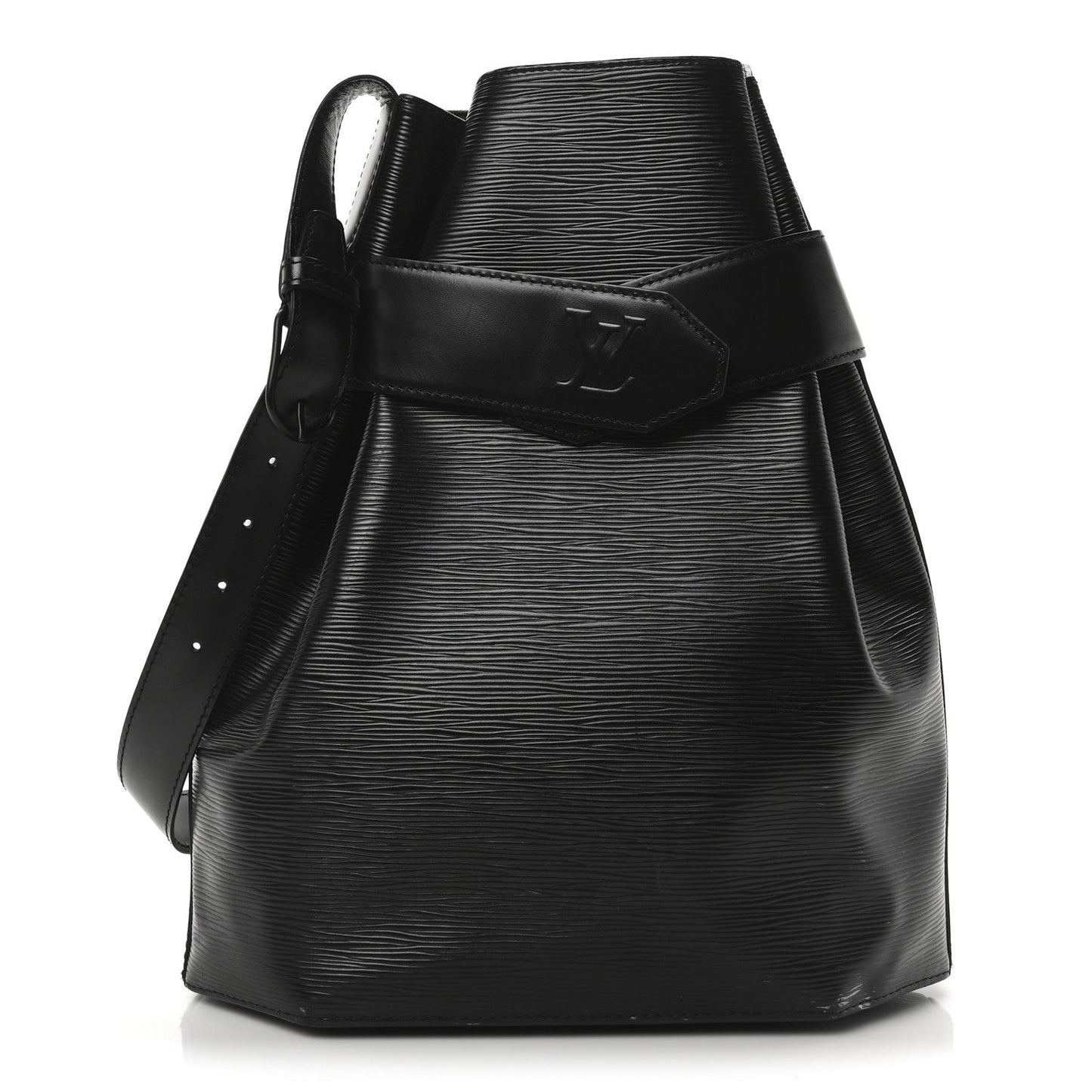 Louis Vuitton Epi Sac D'epaule Black