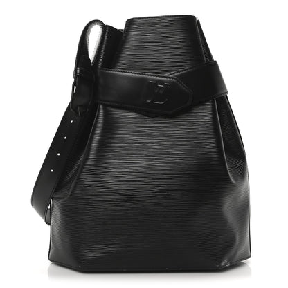 Louis Vuitton Epi Sac D'epaule Black