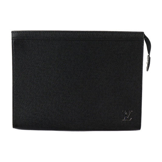 Louis Vuitton Pochette Voyage  Leather Clutch Bag