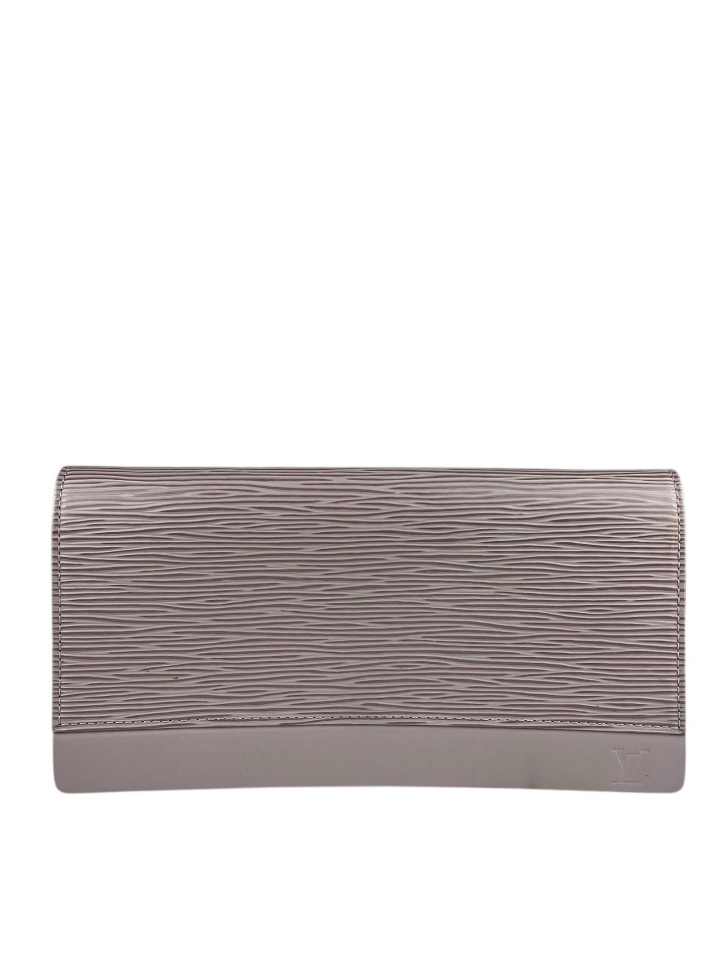 Louis Vuitton Lilac Epi Clutch Pouch (No Strap)