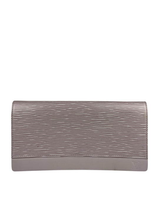 Louis Vuitton Lilac Epi Clutch Pouch (No Strap)