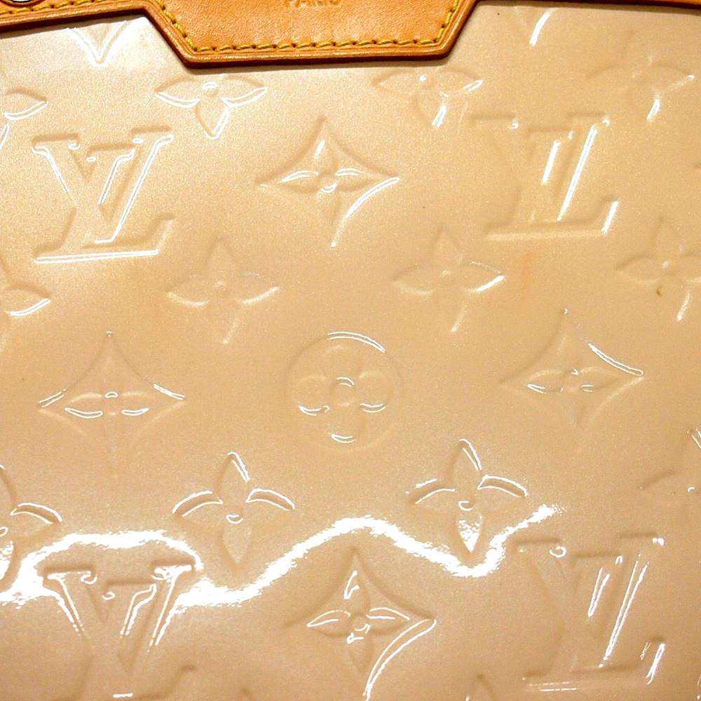 Louis Vuitton Blair MM Monogram Vernis d'Une Beige 2way Tote Bag