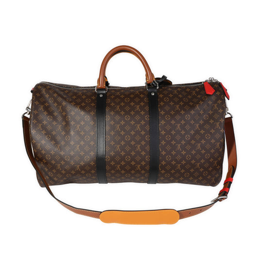 Louis Vuitton Louis Vuitton Monogram Patchwork Keepall Bandoulière 50