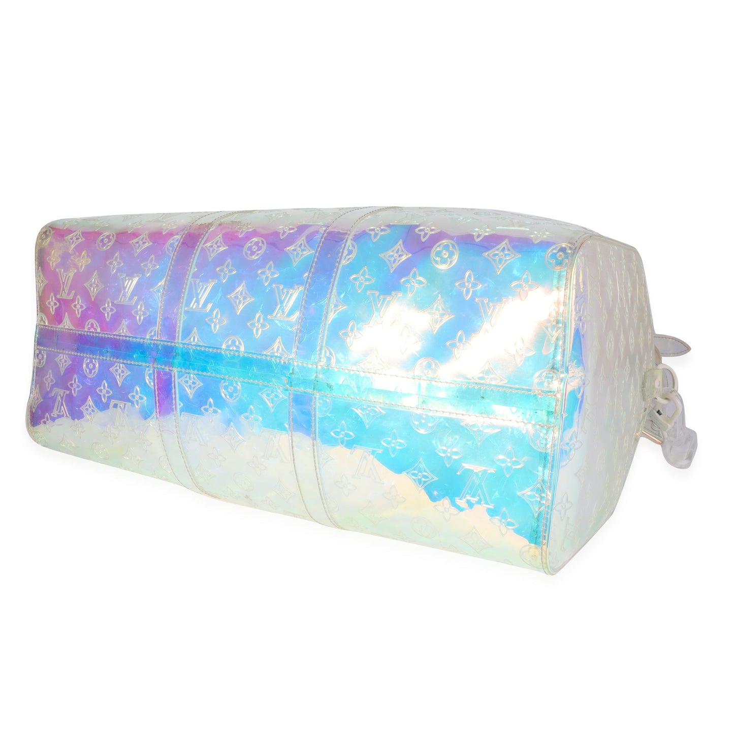 Louis Vuitton Louis Vuitton x Virgil Abloh PVC Prism Keepall Bandoulière 50