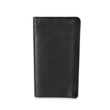 Louis Vuitton Louis Vuitton Black Epi Vertical Wallet