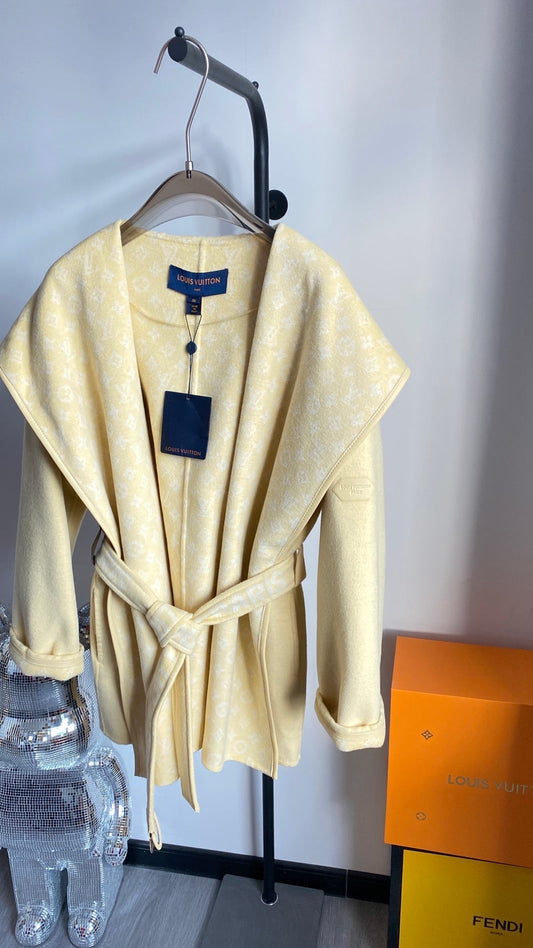 Luxury Louis Vuitton  Wrap Coat 035