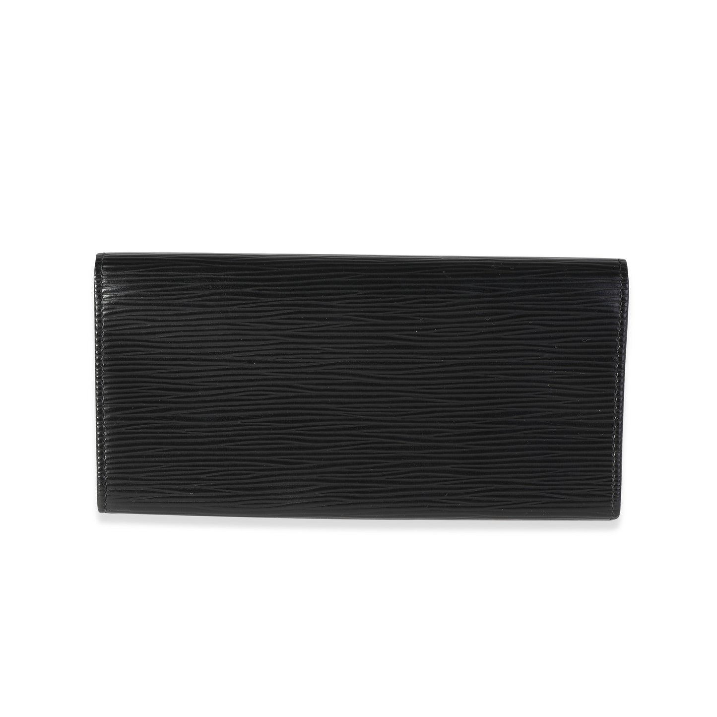 Louis Vuitton Louis Vuitton Black Epi Leather Wallet