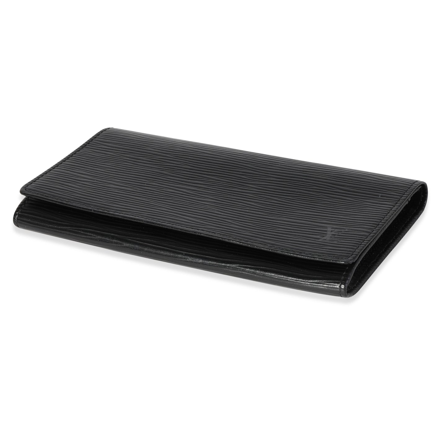 Louis Vuitton Louis Vuitton Black Epi Leather Wallet