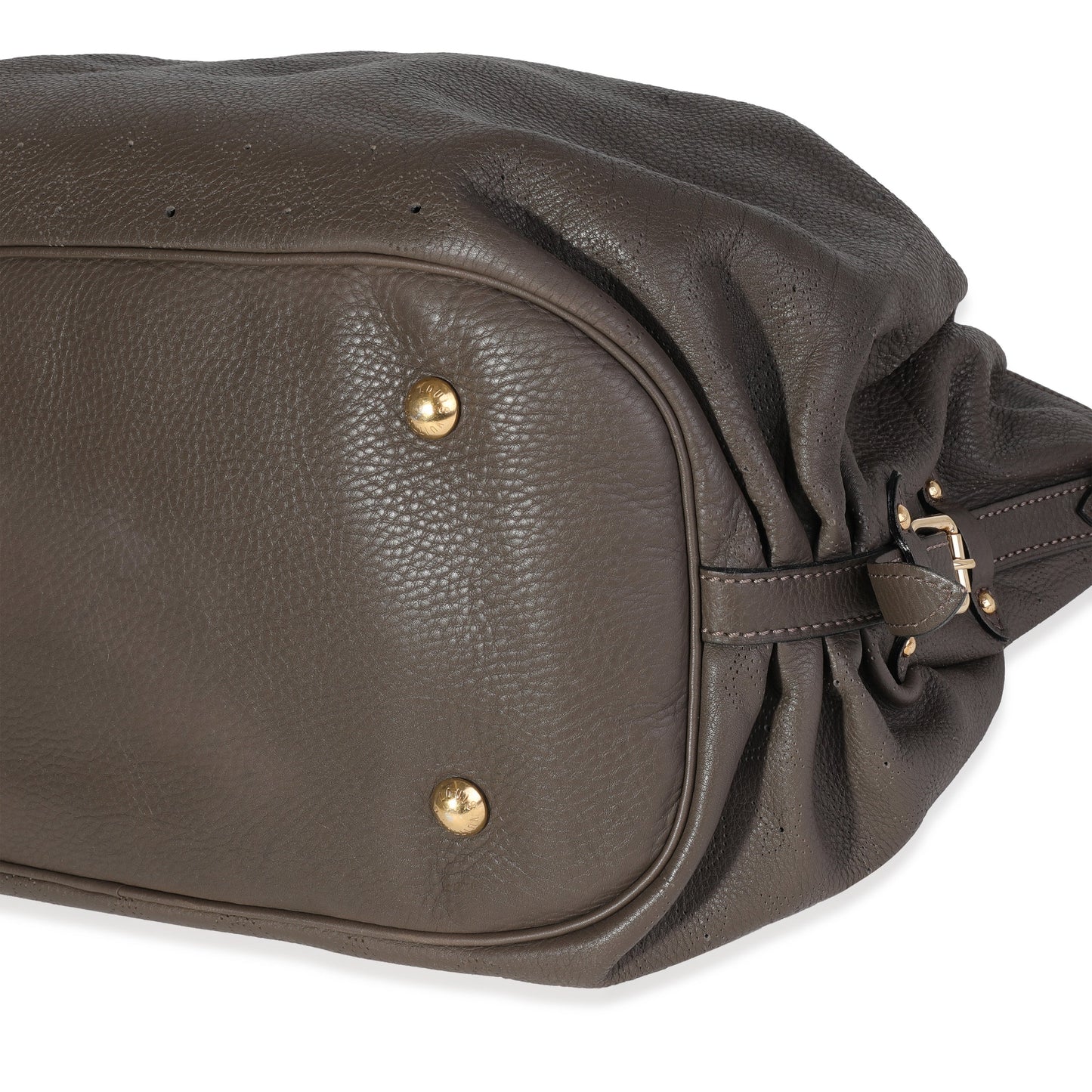 Louis Vuitton Louis Vuitton Taupe Mahina Leather XL Hobo