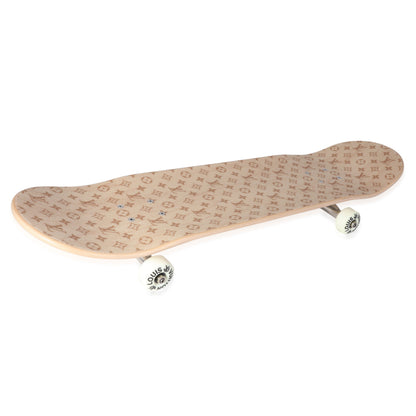 Louis Vuitton Louis Vuitton x Virgil Abloh Beige Monogram Maple Wood Skateboard