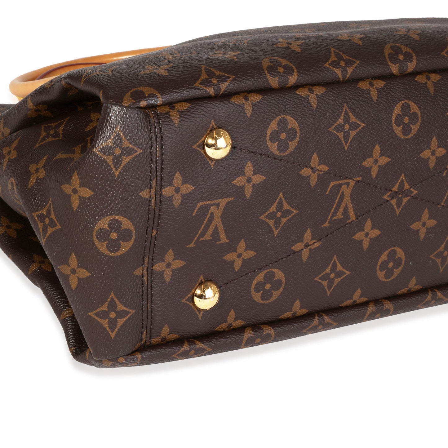 Louis Vuitton Louis Vuitton Monogram Canvas & Havane Leather Pallas MM
