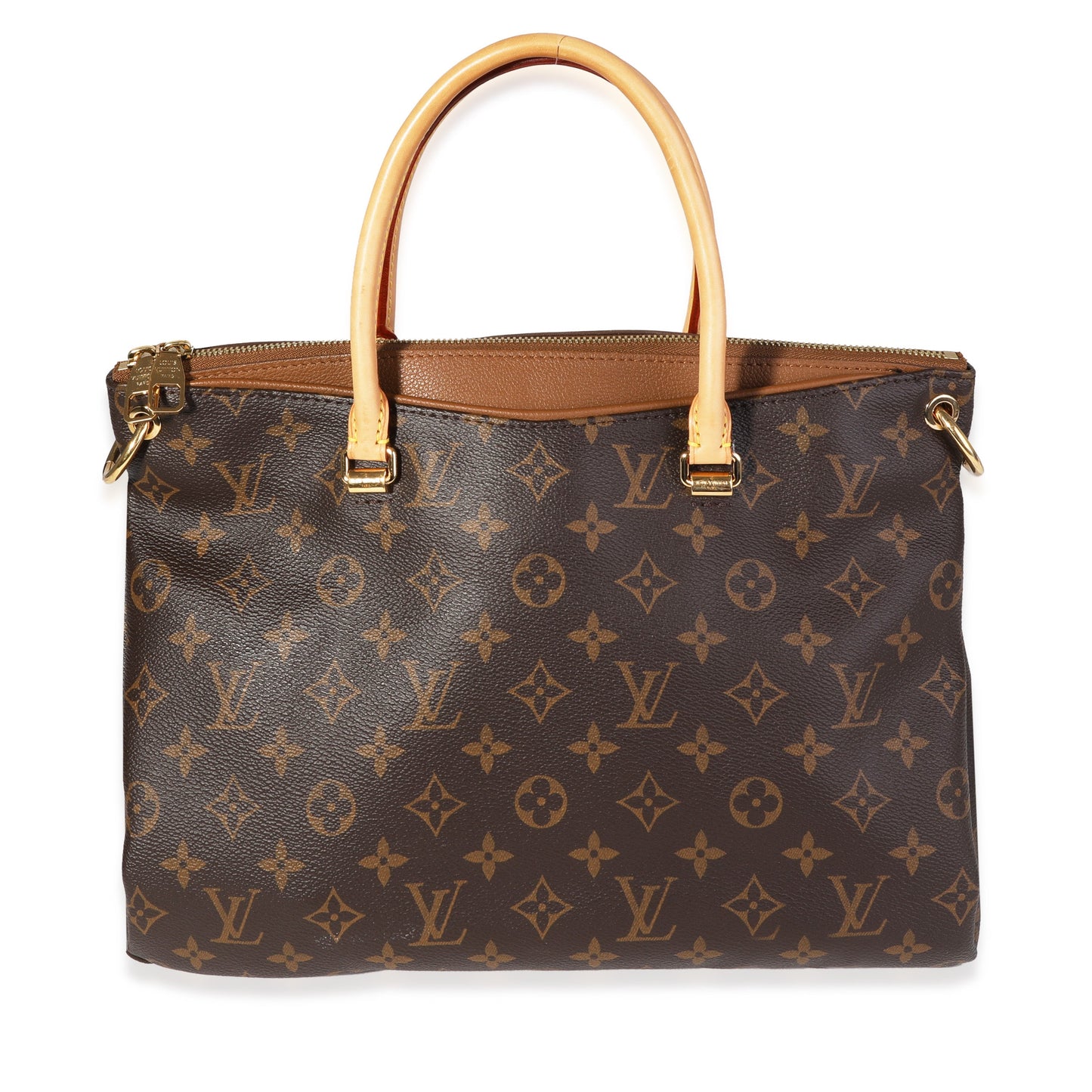 Louis Vuitton Louis Vuitton Monogram Canvas & Havane Leather Pallas MM