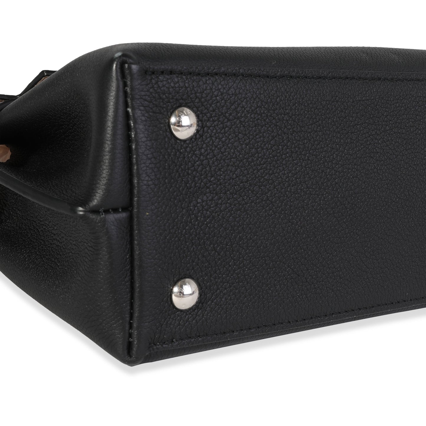 Louis Vuitton Louis Vuitton Black Soft Calfskin Lockme Ever BB