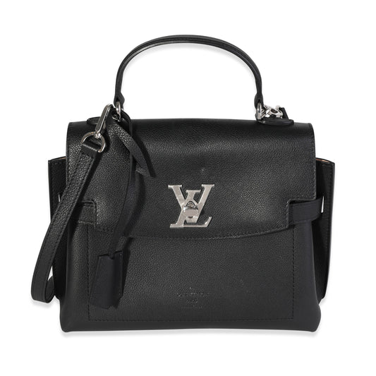 Louis Vuitton Louis Vuitton Black Soft Calfskin Lockme Ever BB