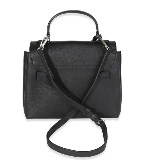 Louis Vuitton Louis Vuitton Black Soft Calfskin Lockme Ever BB