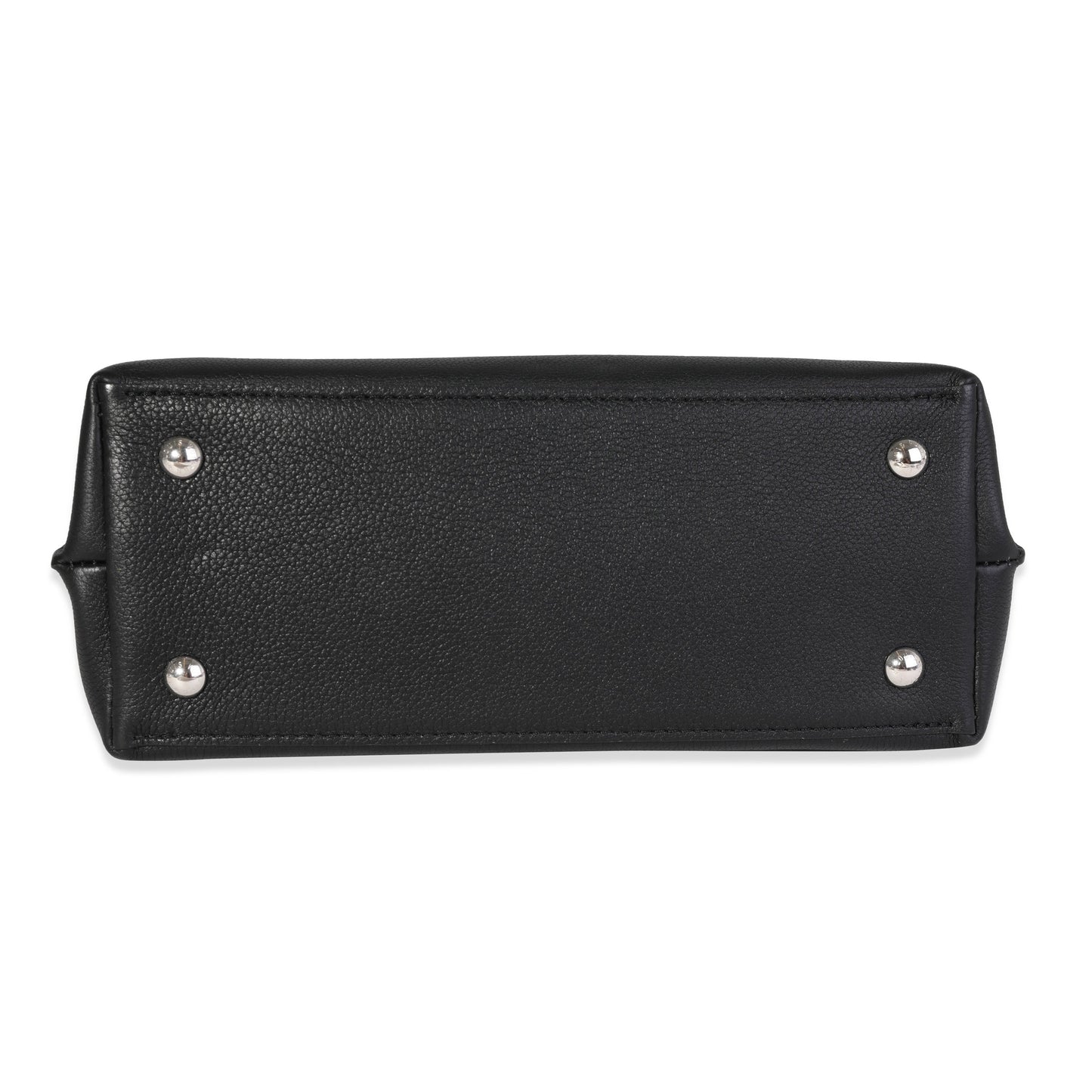 Louis Vuitton Louis Vuitton Black Soft Calfskin Lockme Ever BB