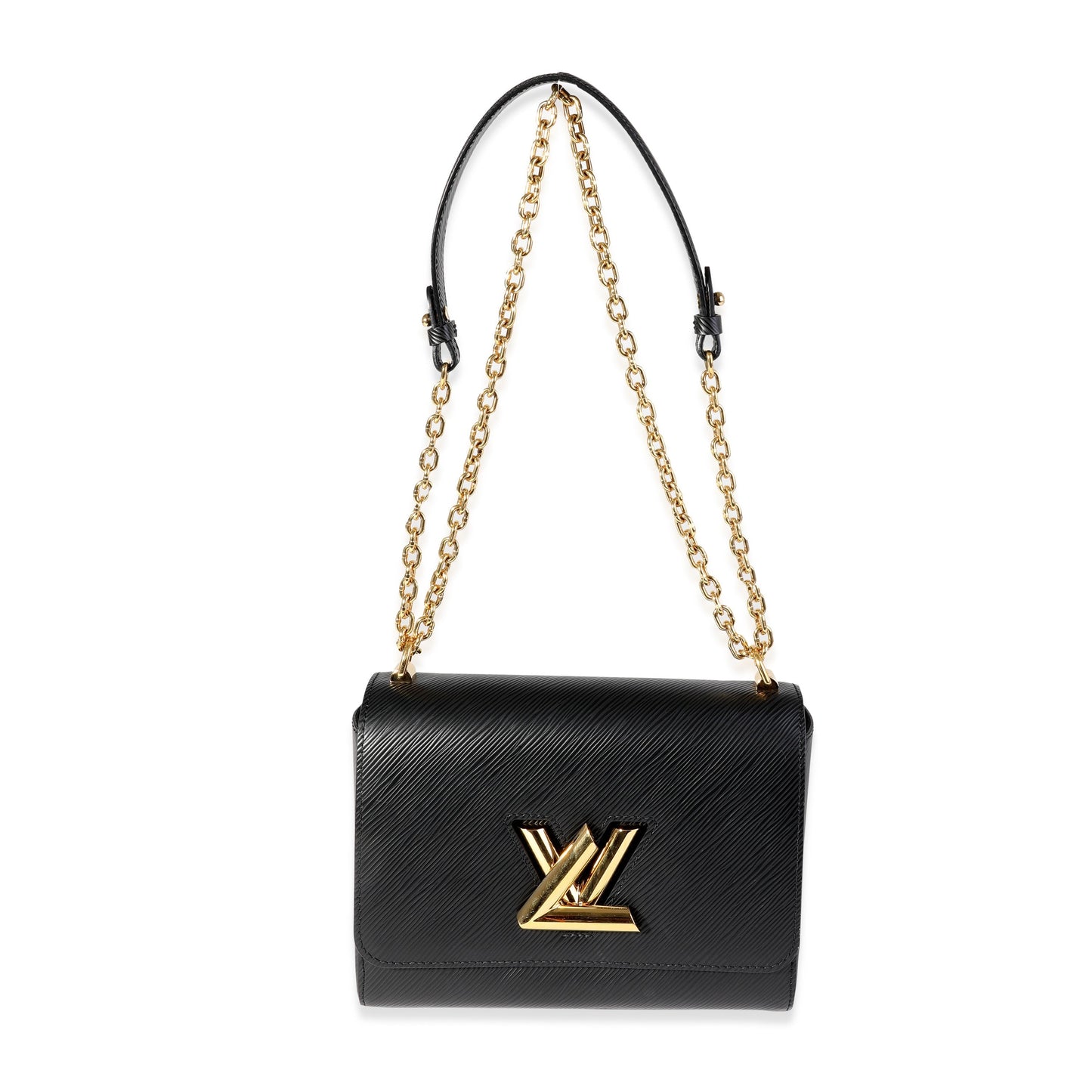 Louis Vuitton Louis Vuitton Black Epi Leather Twist MM