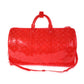 Louis Vuitton Louis Vuitton x Virgil Abloh Red Monogram PVC  Keepall Bandouliére 50