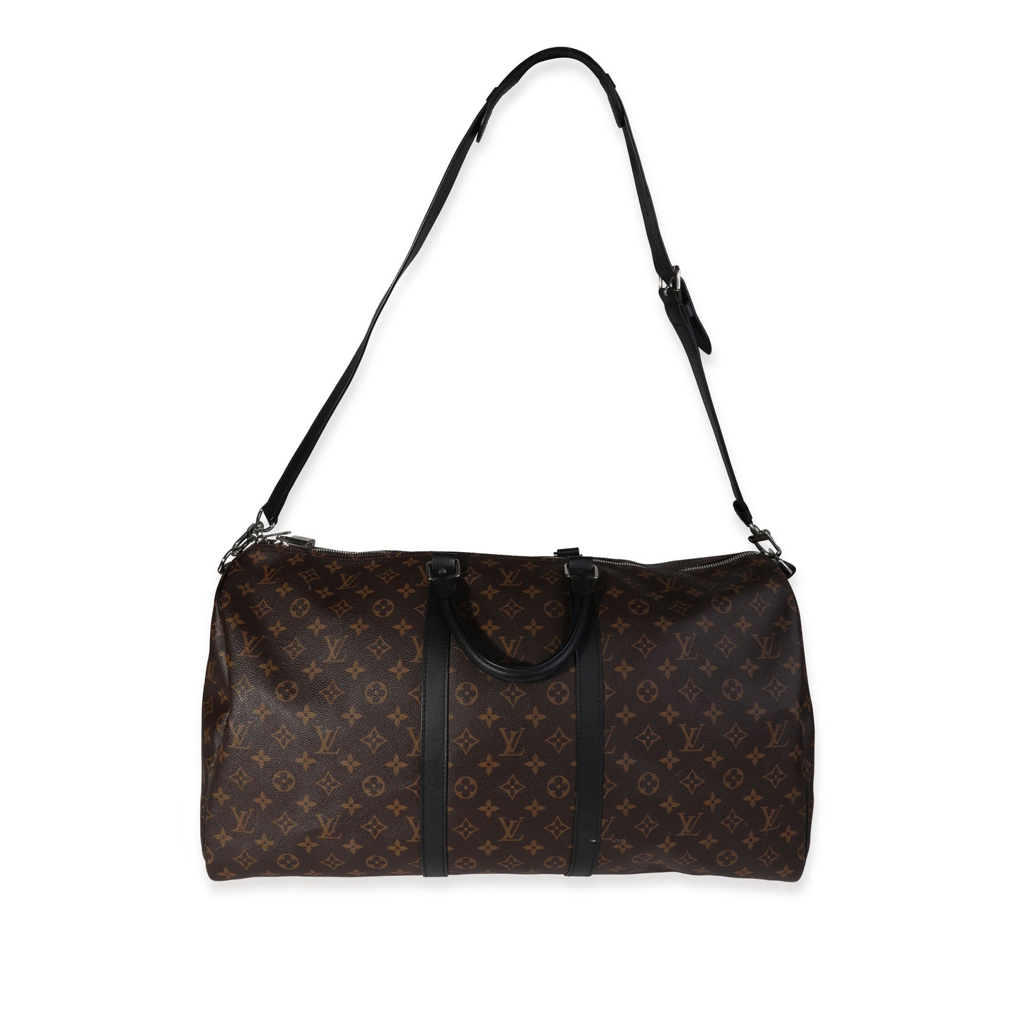 Louis Vuitton Monogram Macassar Keepall Bandoulière 55
