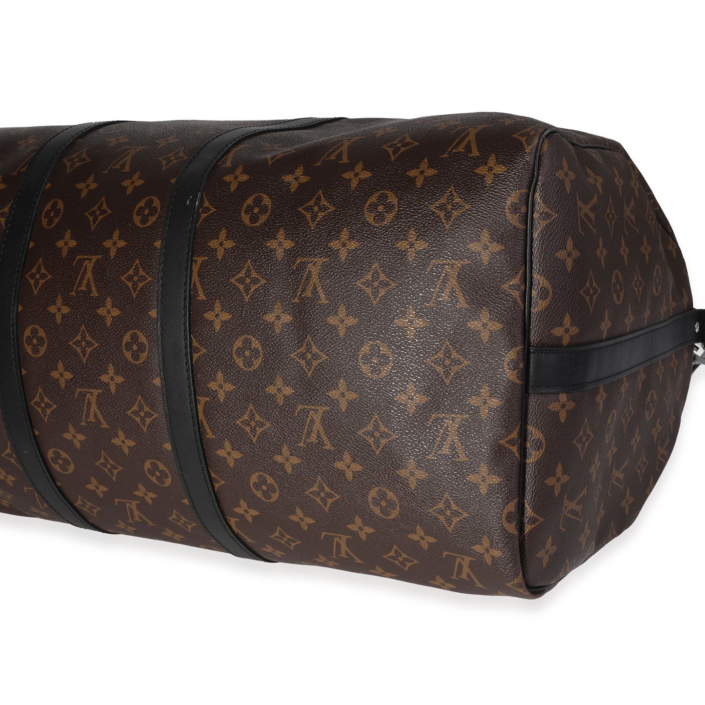Louis Vuitton Monogram Macassar Keepall Bandoulière 55