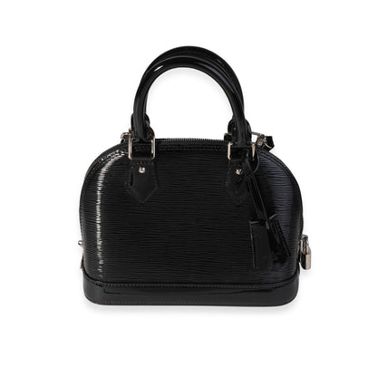 Louis Vuitton Louis Vuitton Black Electric Epi Alma BB