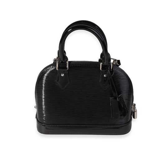 Louis Vuitton Louis Vuitton Black Electric Epi Alma BB