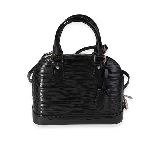 Louis Vuitton Louis Vuitton Black Electric Epi Alma BB