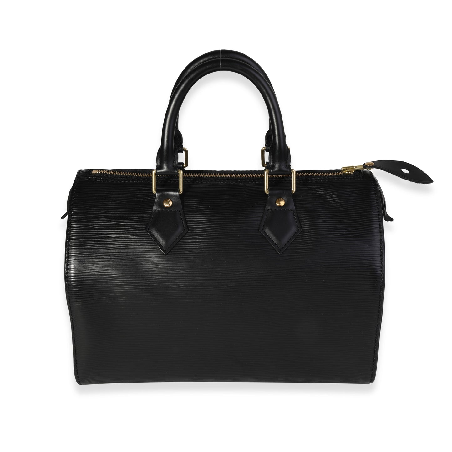 Louis Vuitton Louis Vuitton Black Epi Leather Speedy 25