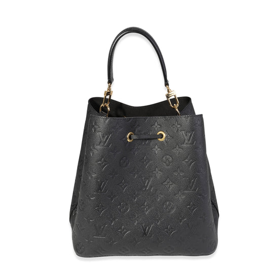 Louis Vuitton Louis Vuitton Black Monogram Empreinte NéoNoé