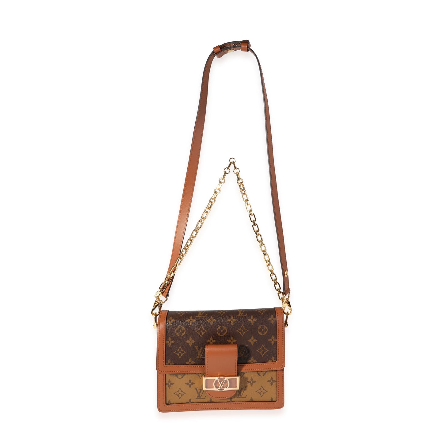 Louis Vuitton Louis Vuitton Monogram & Monogram Reverse Dauphine MM