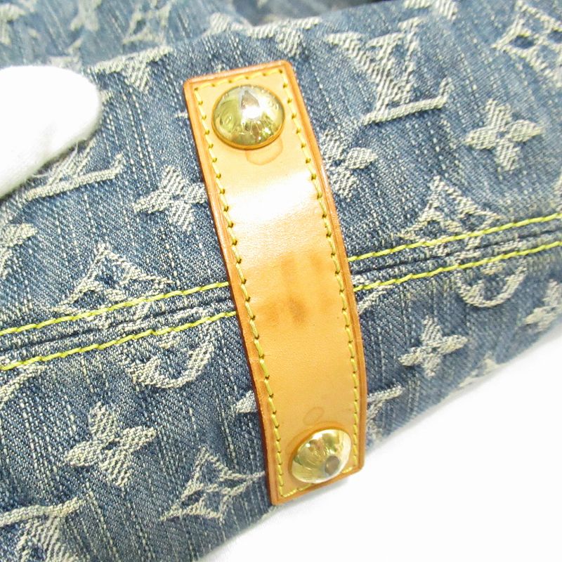 Louis Vuitton Neocabby GM 2Way Shoulder Bag Monogram Denim Blue