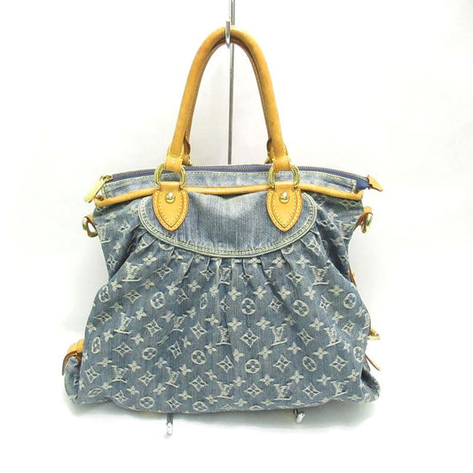 Louis Vuitton Neocabby GM 2Way Shoulder Bag Monogram Denim Blue