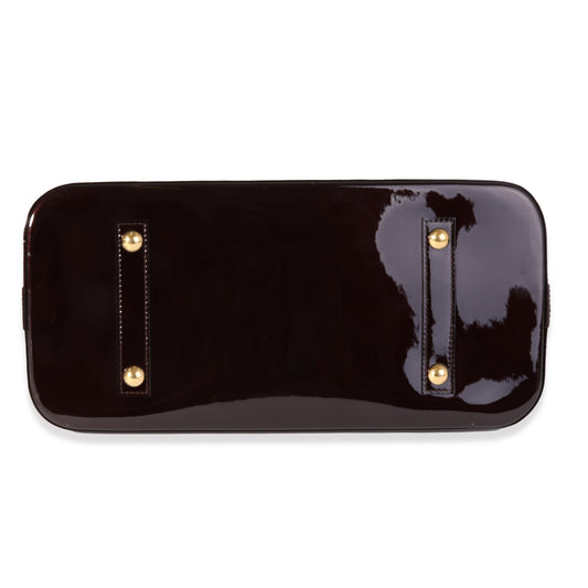 Louis Vuitton Louis Vuitton Amarante Monogram Vernis Alma GM