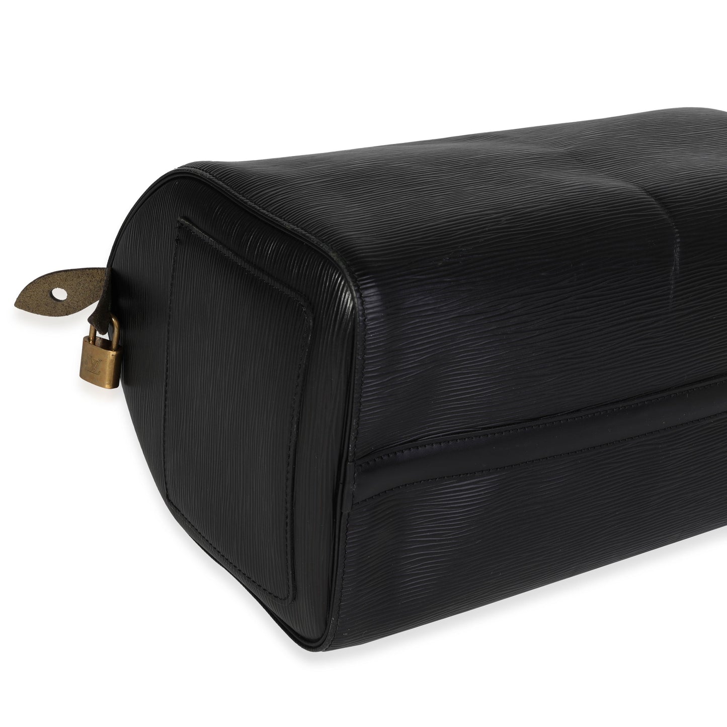 Louis Vuitton Louis Vuitton Black Epi Leather Speedy 30
